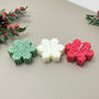 Festive Snowflake Candle Christmas Gift, thumbnail 6 of 10