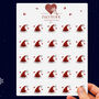 Butterfly Christmas Stickers In Five Designs, 25, thumbnail 2 of 9