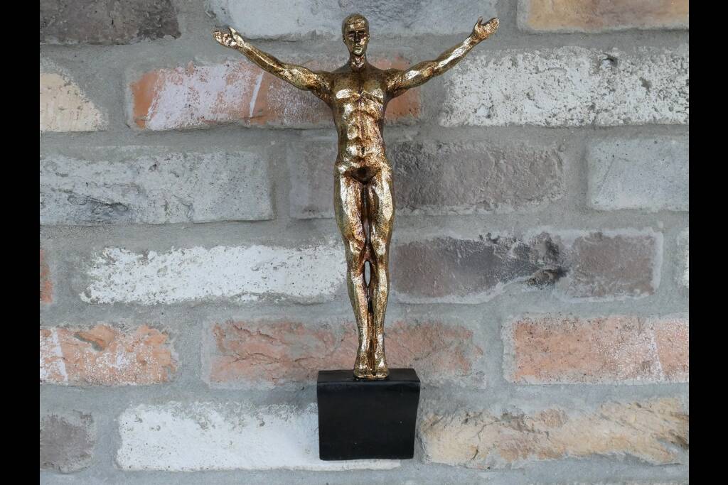 Bronzed Diving Man Ornament By Life Of Luxury