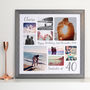 Personalised 40th Birthday Square Photo Collage, thumbnail 9 of 11