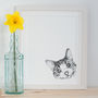Personalised Ink Drawing Pet Portrait, thumbnail 2 of 7