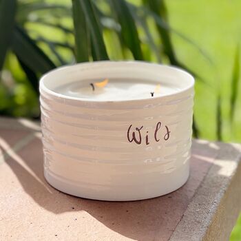Wild Three Wick Extra Large Soy Candle, 3 of 3