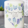 Floral Christening Candle Gift, thumbnail 6 of 8