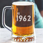 Personalised 1963 60th Birthday Glass, thumbnail 2 of 6