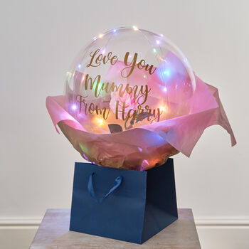 Personalised Bubble Bloom Bouquet, 4 of 8