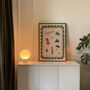 England Stamp Illustration Wall Art, thumbnail 3 of 8