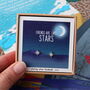 Sterling Silver 'Friends Are Like Stars' Star Earrings, thumbnail 3 of 5