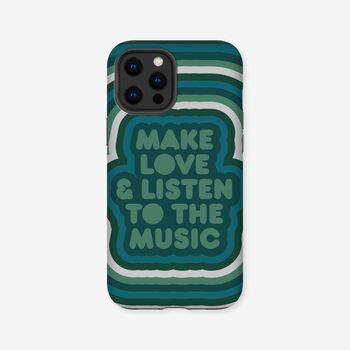Make Love Phone Case Durable iPhone Samsung Mobile Cover, 6 of 10
