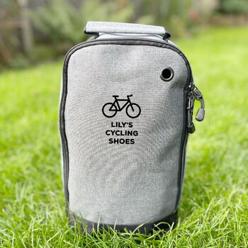 Personalised Cycling Shoes Boot Bag, 8 of 8