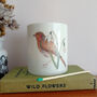 Robin And Snowdrop Tealight Candle Holder, thumbnail 1 of 10