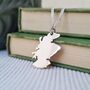 Sterling Silver Scotland Necklace, thumbnail 1 of 9