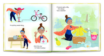 Personalised Children's Book, Super Mum, 8 of 10