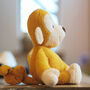 Monkey Squeaker Plush Toy, thumbnail 3 of 3