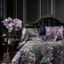 Orchid Garden Floral And Wild Orchids With Bees And Butterflies Long Bolster Velvet Cushion, thumbnail 2 of 5