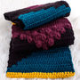 Oversized Statement Colour Block Scarf, thumbnail 3 of 8