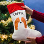 Personalised Cute Dog Christmas Stocking, thumbnail 12 of 12