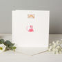Personalised New Baby Card For Girls, thumbnail 3 of 3
