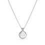 Women's Engraved Silver Initial Necklace, thumbnail 6 of 10
