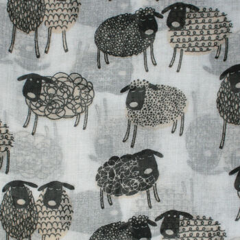 Sheep Print Scarf, 10 of 10