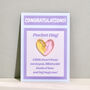 Letterbox Keepsake Greeting Card Gift Pocket Hugs, thumbnail 6 of 10