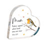 Mum Memorial Heart Gift Acrylic Plaque, thumbnail 2 of 3