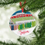 Personalised Wrexham Bauble, The Racecourse Ground, thumbnail 2 of 5