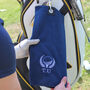 Personalised Golf Wreath Towel Accessories For Trolley, thumbnail 7 of 7