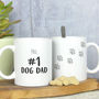 Personalised Number One Dog Dad Mug, thumbnail 2 of 2