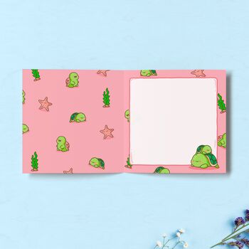 Turtle Birthday Card | Cute Greetings Card, 2 of 4