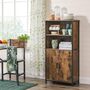 Floor Standing Cabinet Multifunctional Kitchen Cupboard, thumbnail 3 of 6