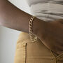 Catena Bracelet 12ct Gold Plated, thumbnail 3 of 5