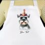 Dog Birthday Party Hat Personalised Chef Apron, thumbnail 12 of 12