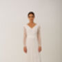 Eden Long Sleeve Embellished Wedding Dress, thumbnail 1 of 2