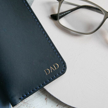 Personalised Leather Specs Case, 3 of 11