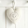 Personalised Ruby 40th Wedding Anniversary Heart Gift, thumbnail 8 of 11
