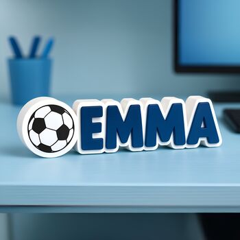 Personalised Football Fan Namesign, 2 of 5