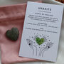 Unakite Crystal Heart For Balance And Healing, thumbnail 2 of 6