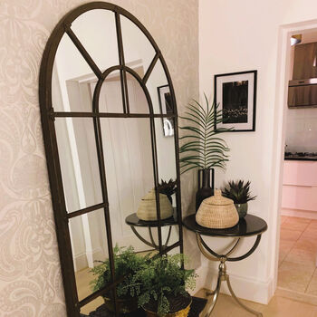 Large Arched Window Mirror, 7 of 7