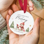 Personalised Baby First Christmas Bauble, thumbnail 7 of 7