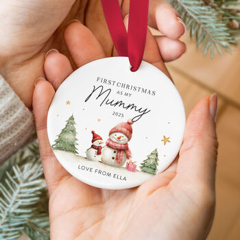 Personalised Baby First Christmas Bauble, 7 of 7