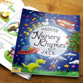 Personalised Book Of Modern Nursery Rhymes, 7 of 7