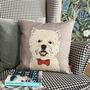 West Highland Terrier Feature Cushion, thumbnail 1 of 5