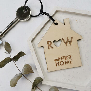 Personalised First Home Keyring, 3 of 7