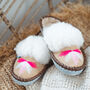 Sen Pink Mule Sheepers Slippers, thumbnail 2 of 10