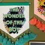 The Wonder Of The Boy Embroidered Wall Hanging, thumbnail 3 of 3