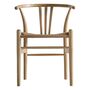 A Pair Newcombe Dining Chairs Natural Or Grey, thumbnail 3 of 11