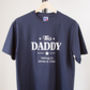 Personalised Daddy Star T Shirt, thumbnail 3 of 12