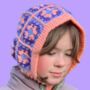 Granny Square Balaclava Printable Crochet Craft Pattern Guide Digital Download, thumbnail 7 of 8