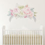 Pastel Florals Wall Sticker, thumbnail 2 of 2