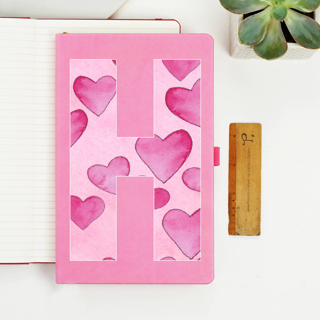 personalised wonderland initial notebook by this is nessie